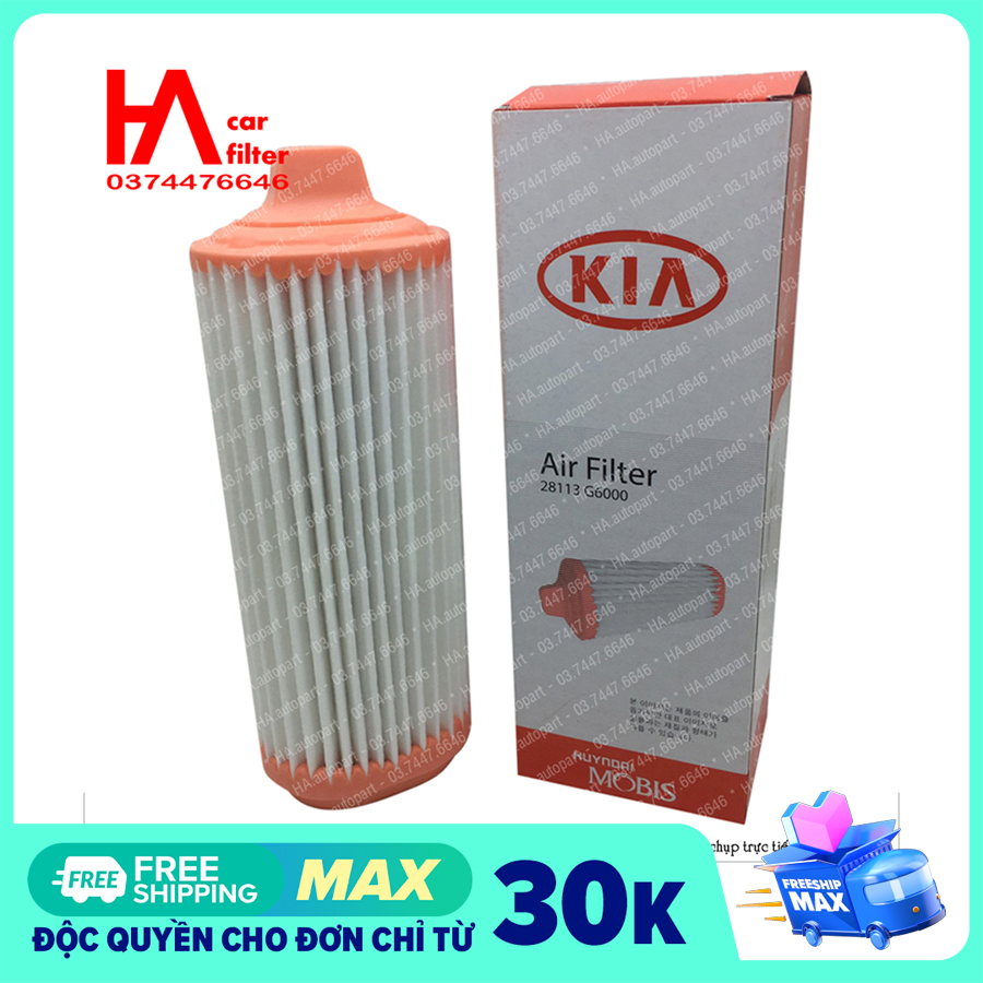 Lọc gió động cơ Kia Picanto đời 2018~nay