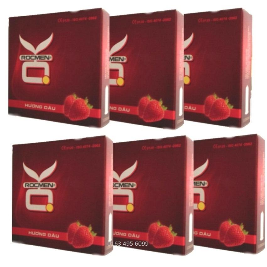 Combo 6 hộp Bao cao su OKcrocmen  dau 18 chiếc