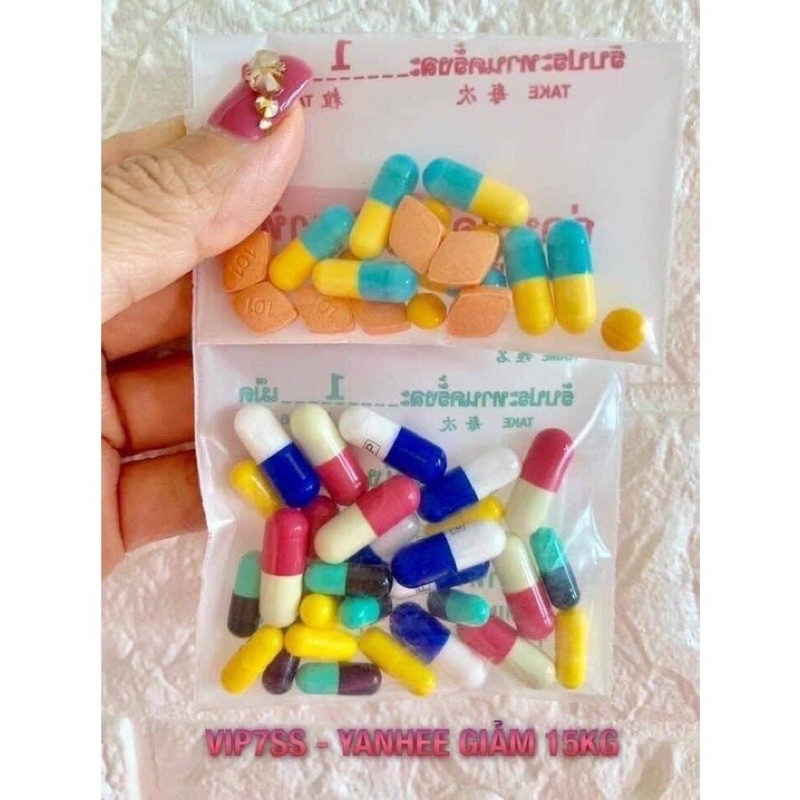 (TẶNG 6v giảm eo)_ Giảm Cân Vip Thái Lan 7 ngày giảm 2-3kg