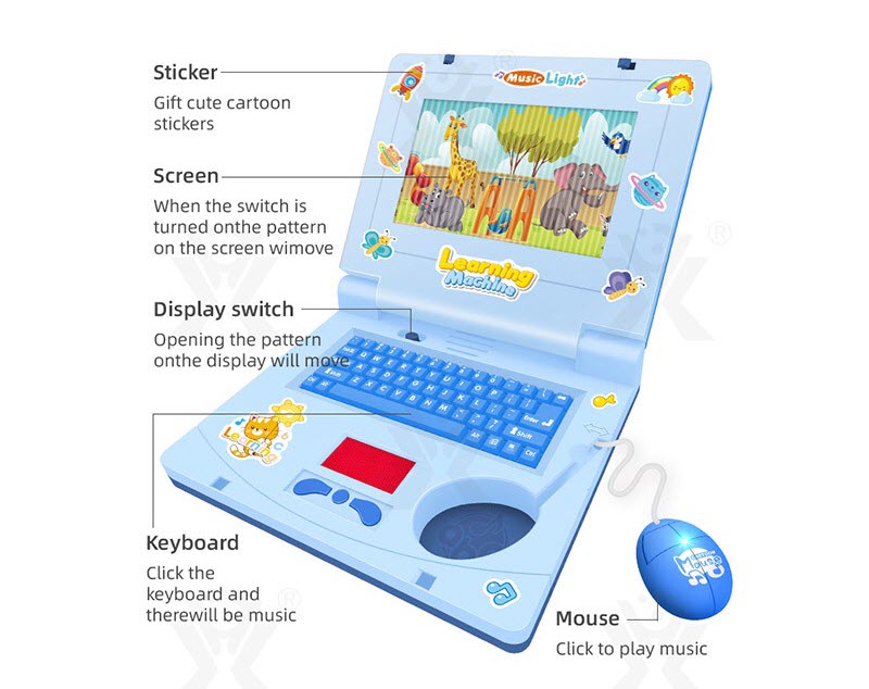 Laptop đồ chơi cho bé