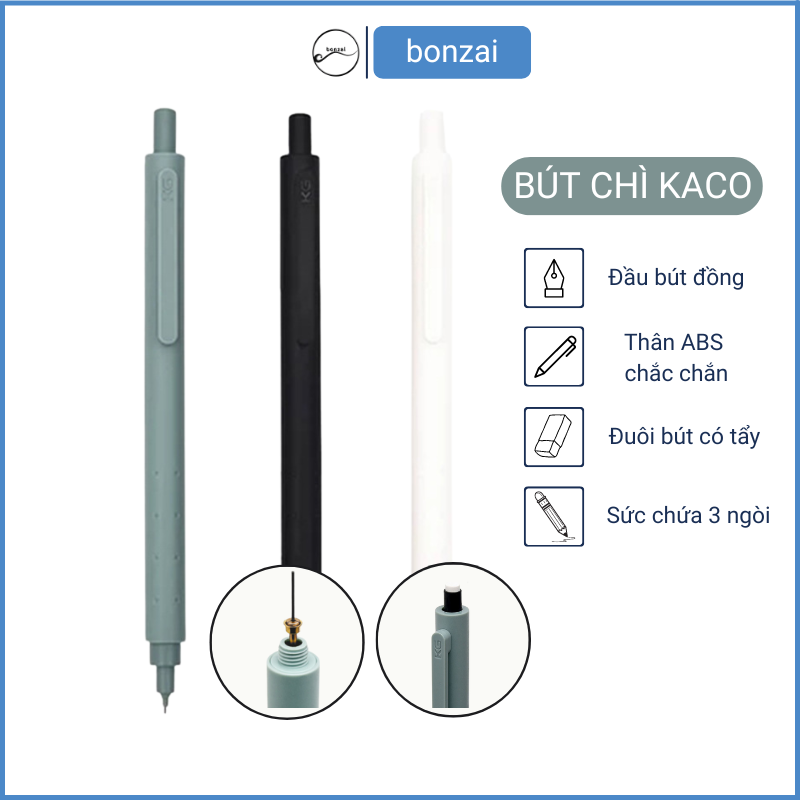 Bút chì bấm Kaco Rocket