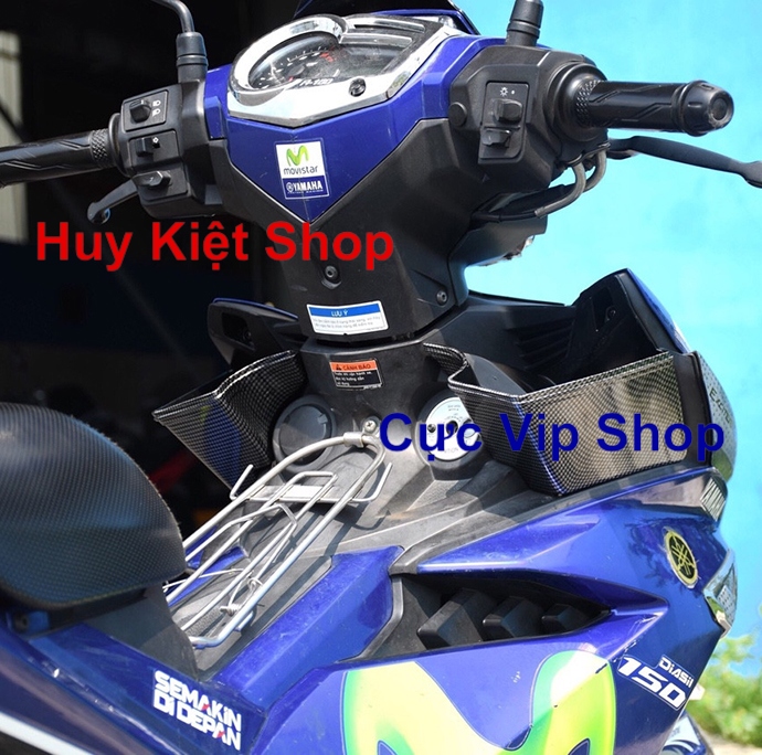 Hộc Đựng Đồ Exciter 2015 - 2019 Full Đen MS2112