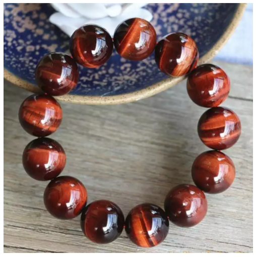 VÒNG TAY ĐÁ MẮT HỔ NÂU ĐỎ 8 LY-18 LY HÀNG VIP