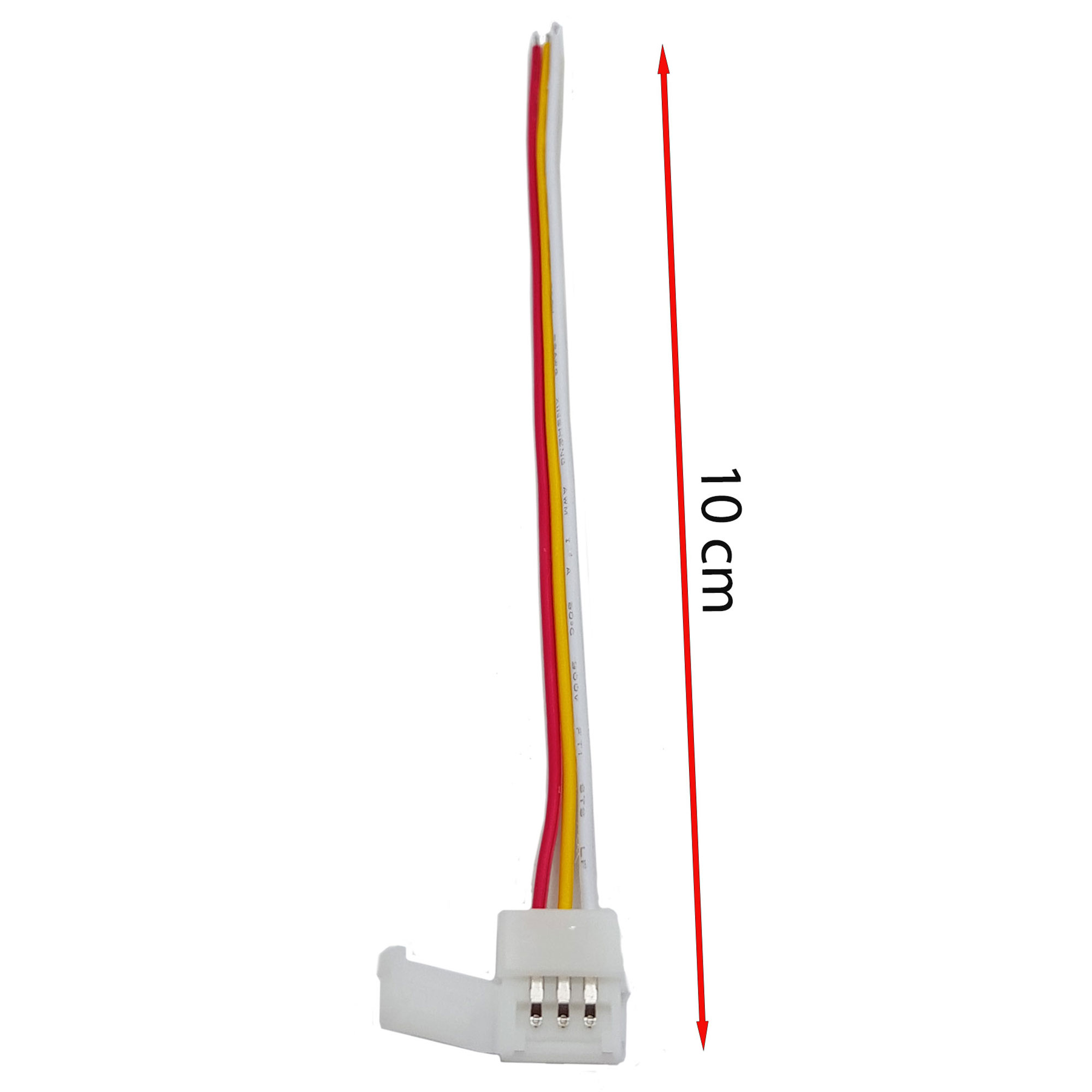 Jack nối LED 3P - 10cm