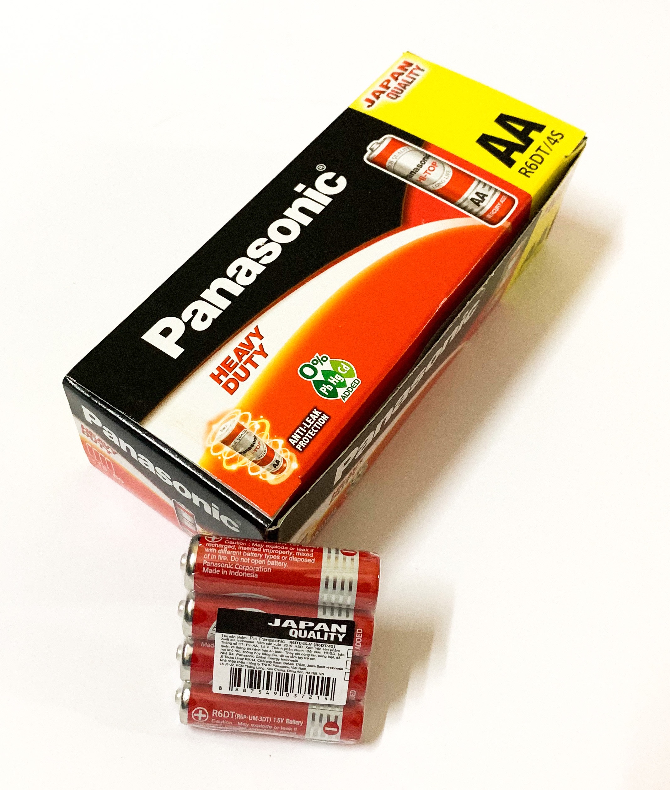 Hộp 60 Viên Pin AA Panasonic ( Pin Tiểu ) Hi Top