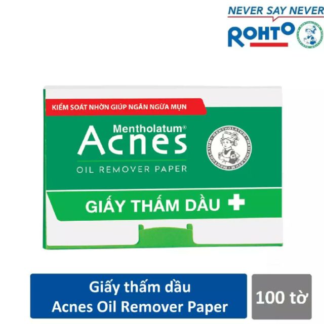 [HCM]COMBO 5 GÓI Giấy thấm dầu Acnes Oil Remover Paper (100 tờ)