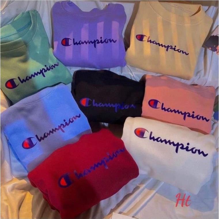 [FREESHIP] Áo nỉ cổ tròn Champion Ht