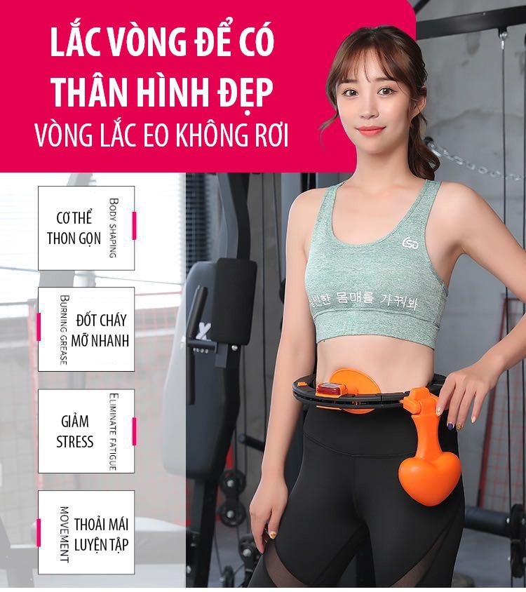 Vong Lắc Eo Thông Minh - Dụng Cụ Giảm Béo