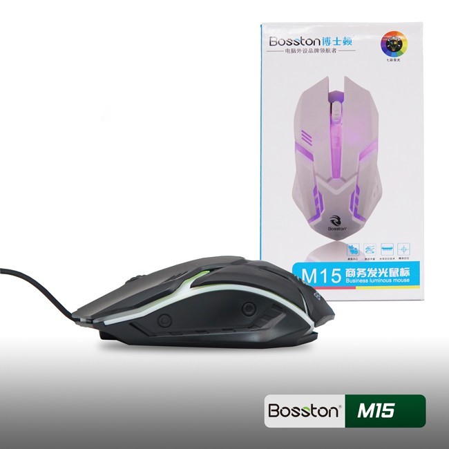 [HCM]Chuột Gaming Bosston M15 LED