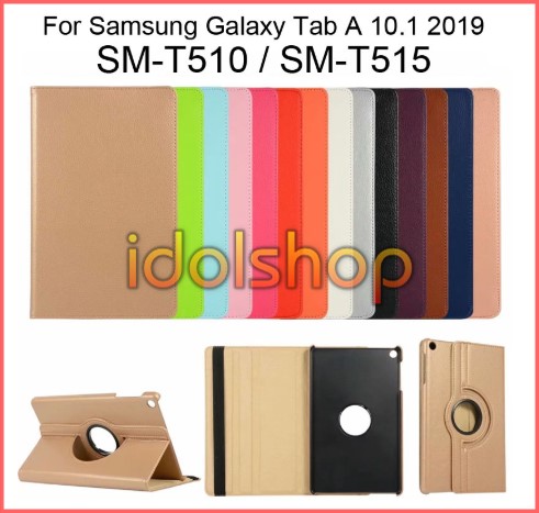 Bao da xoay kiêm giá đỡ cho Samsung Galaxy Tab A 10.1 2019 SM-T510 SM-T515
