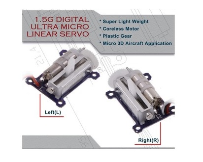 Servo siêu nhỏ tuyến tính 1.5g Micro Linear Servo