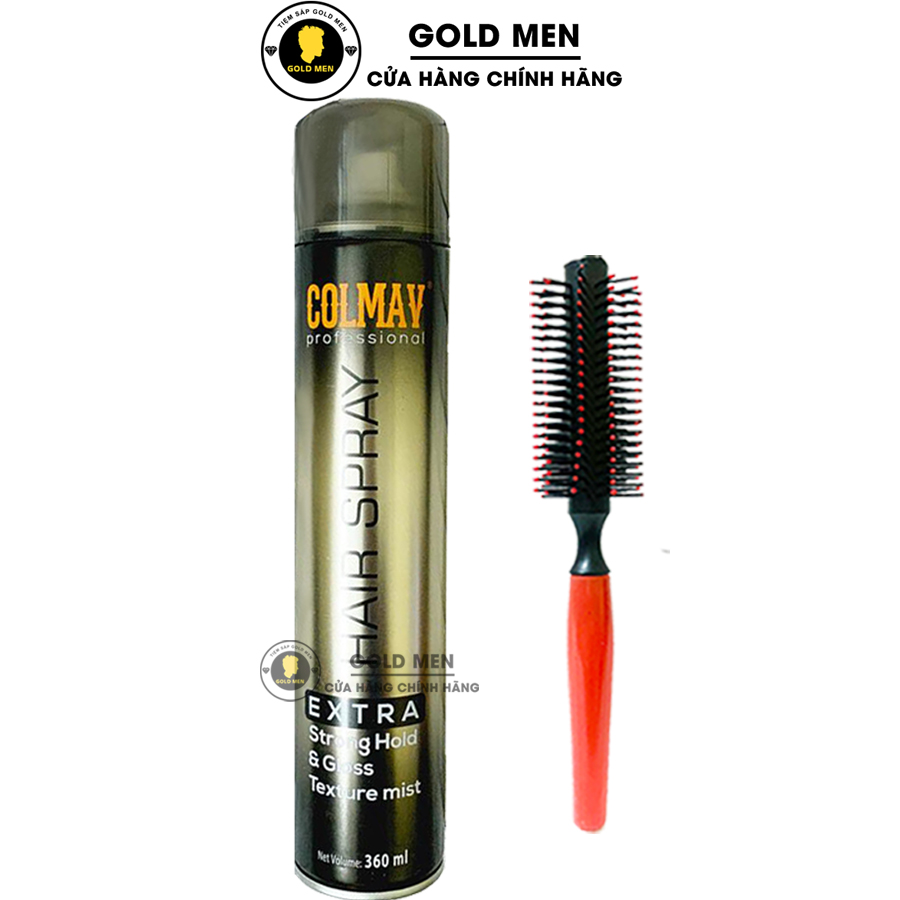 Gôm xịt tóc Colmav (Siêu giữ nếp) + Tặng lược