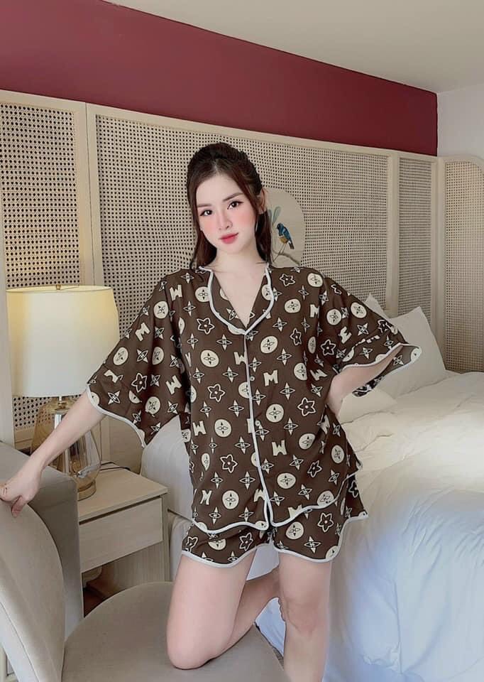 set bộ pizama cộc cao cấp nhiều mẫu