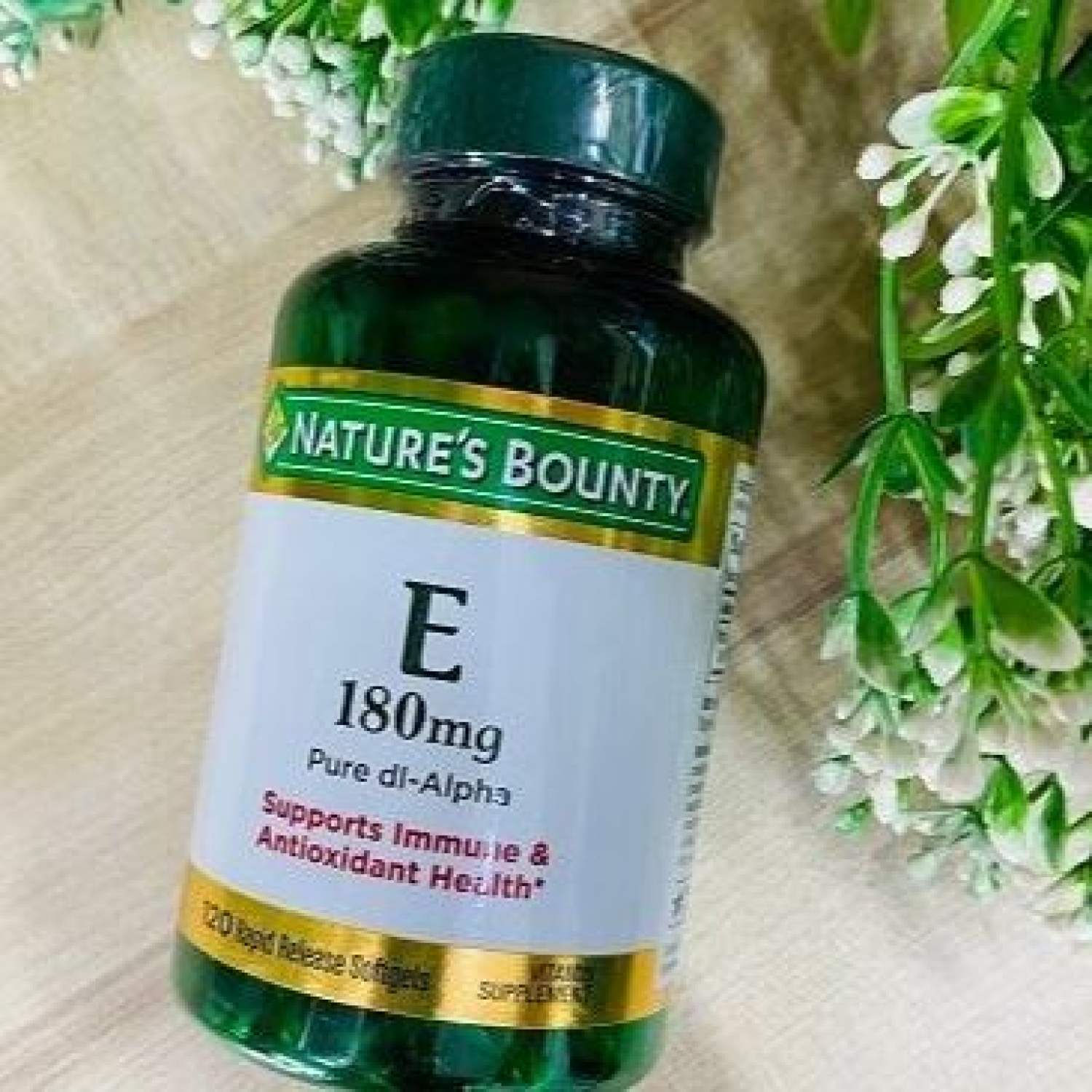 NATURE BOUNTY VITAMIN E 180MG (120 VIÊN)