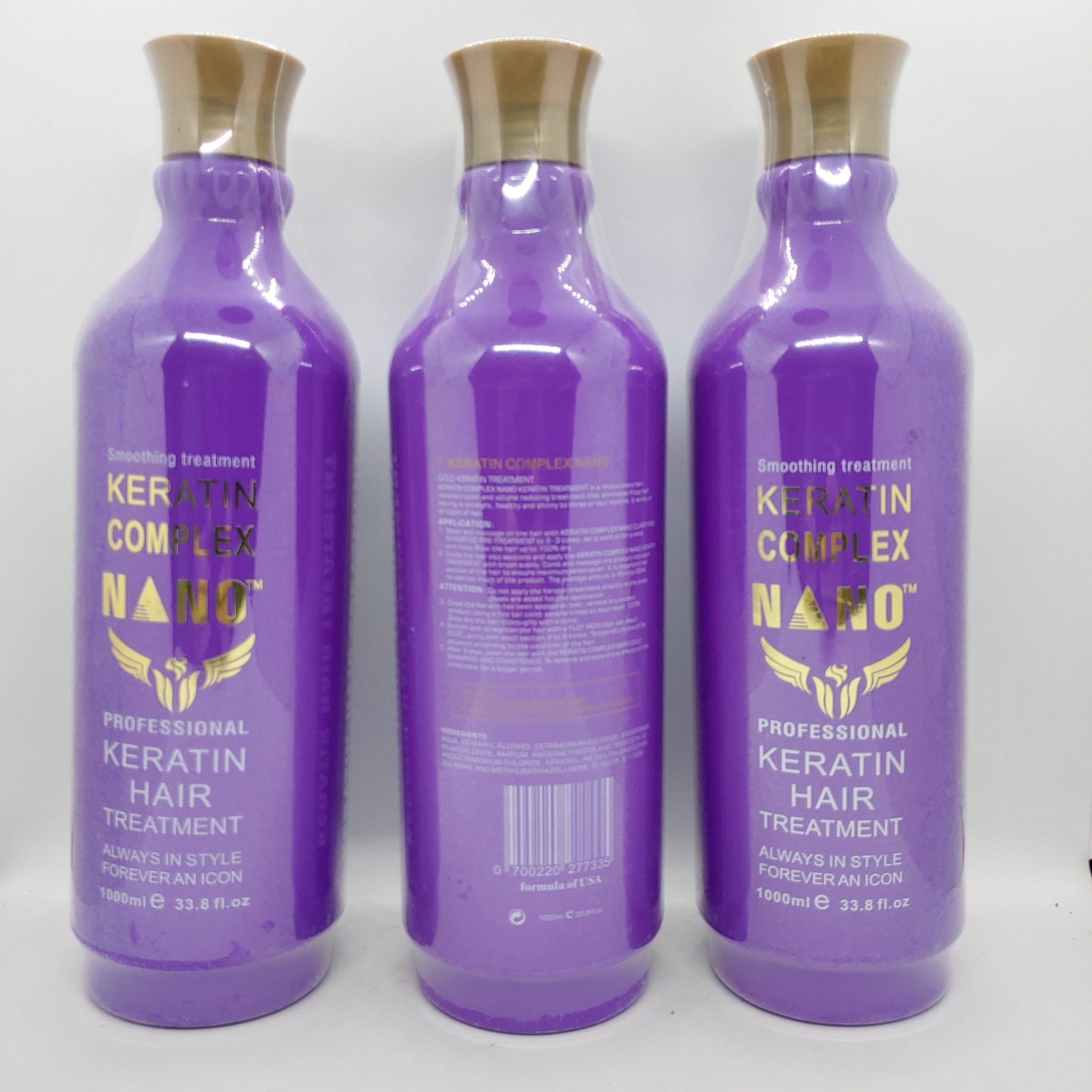 Hấp ủ tóc Keratin Nano Complex Mẫu Mới 1000ml