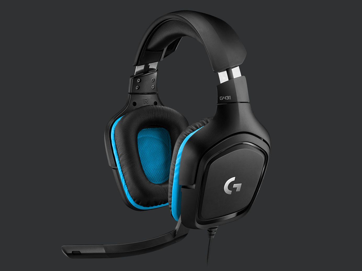 Tai nghe game thủ Logitech G431 âm thanh vòm 7.1 (G431 7.1 SURROUND SOUND GAMING HEADSET)