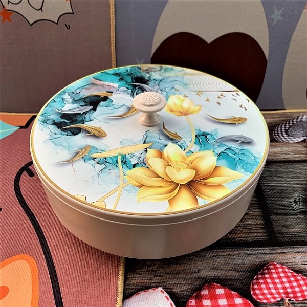 khay mứt tết 3D - hộp đựng mứt tết 3D
