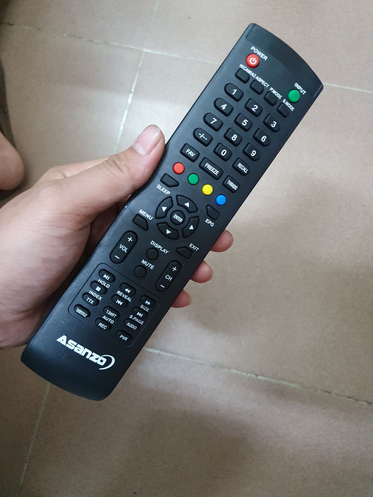 remote tivi asanzo cong