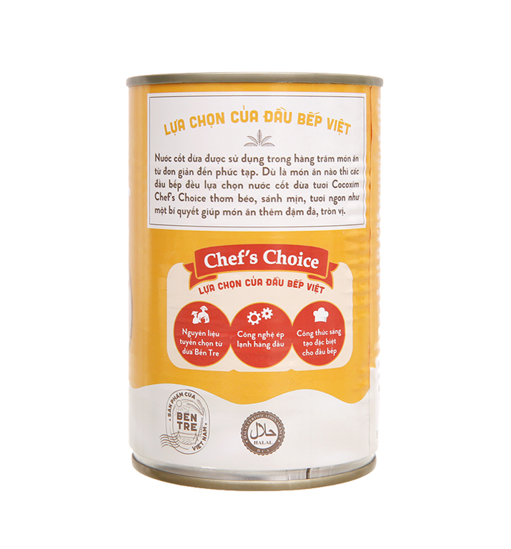 Nước cốt dừa Cocoxim Chef's Choice 400ml combo 2 lon