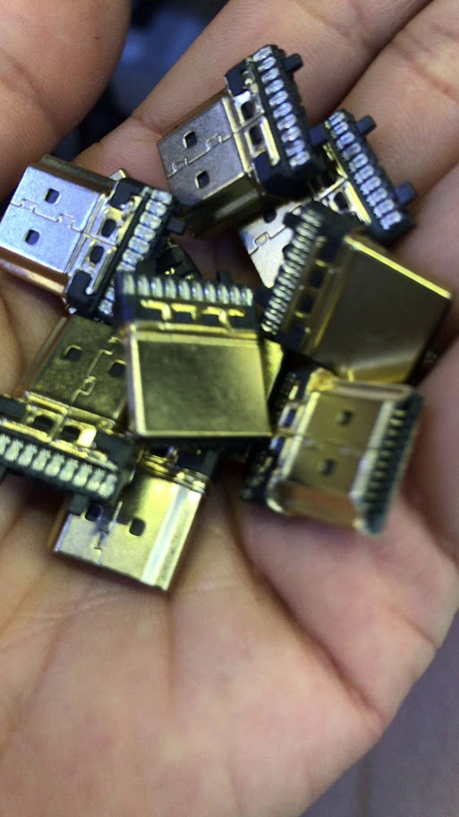 Đầu jack HDMI hàn kèm vỏ  - đơn giá 1 chiếc