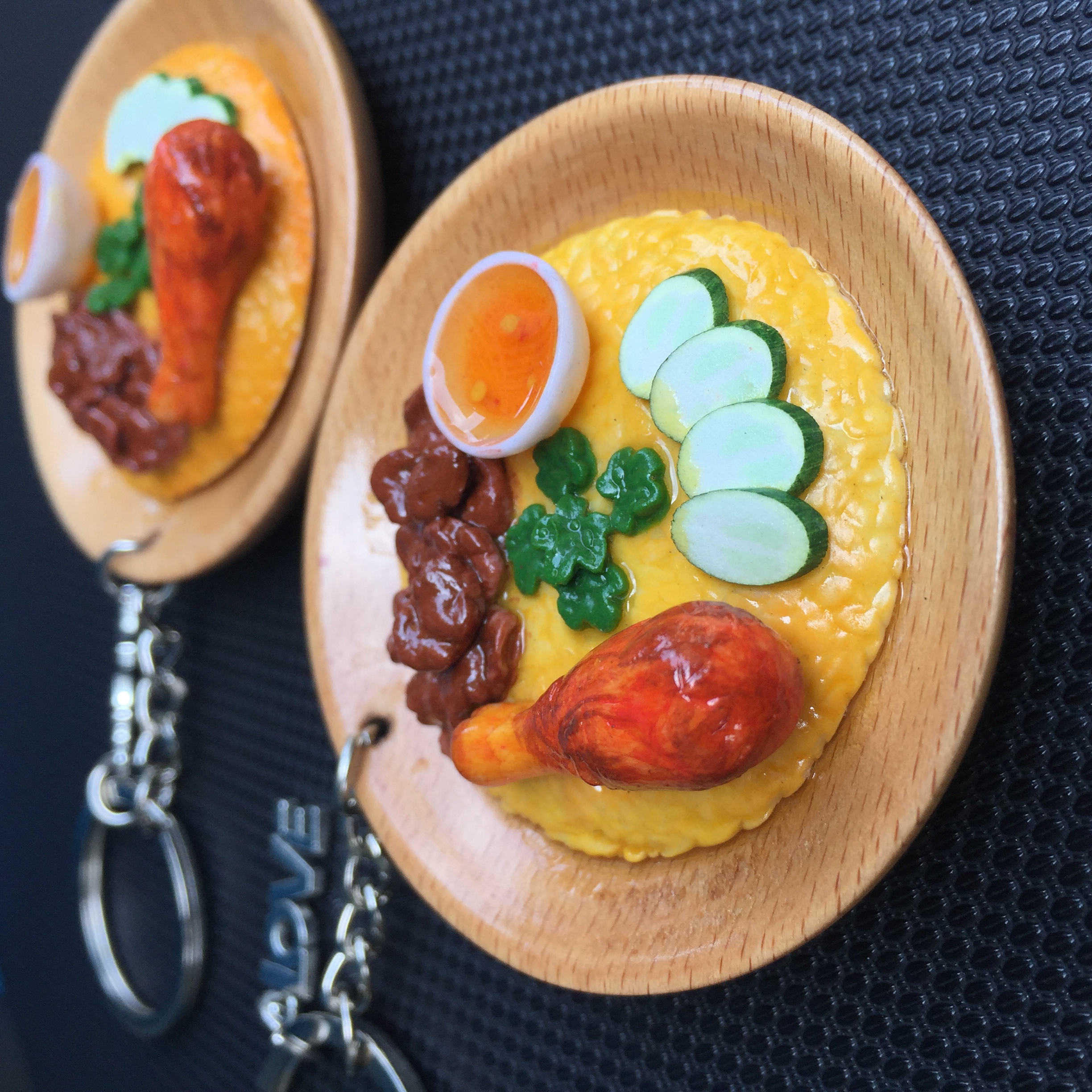 Móc khóa Cơm Gà Xôi Mỡ Lilande