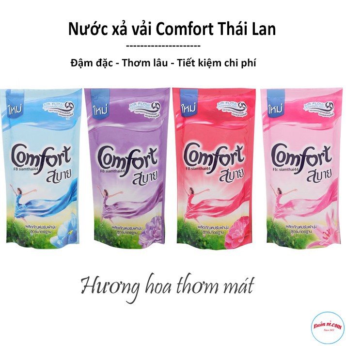 Nước Xả Vải Comfort Thái Lan Dạng Túi 580ml - Đỏ