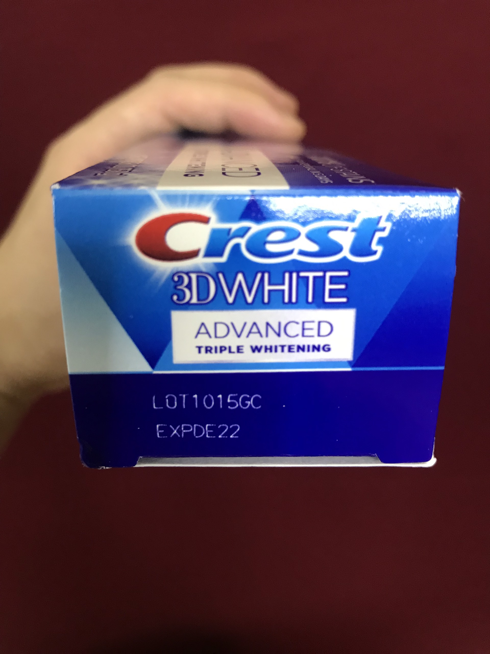 [CHÍNH HÃNG GIÁ SỈ] Kem Đánh Răng Crest 3D White Advanced Triple Whitening 158g