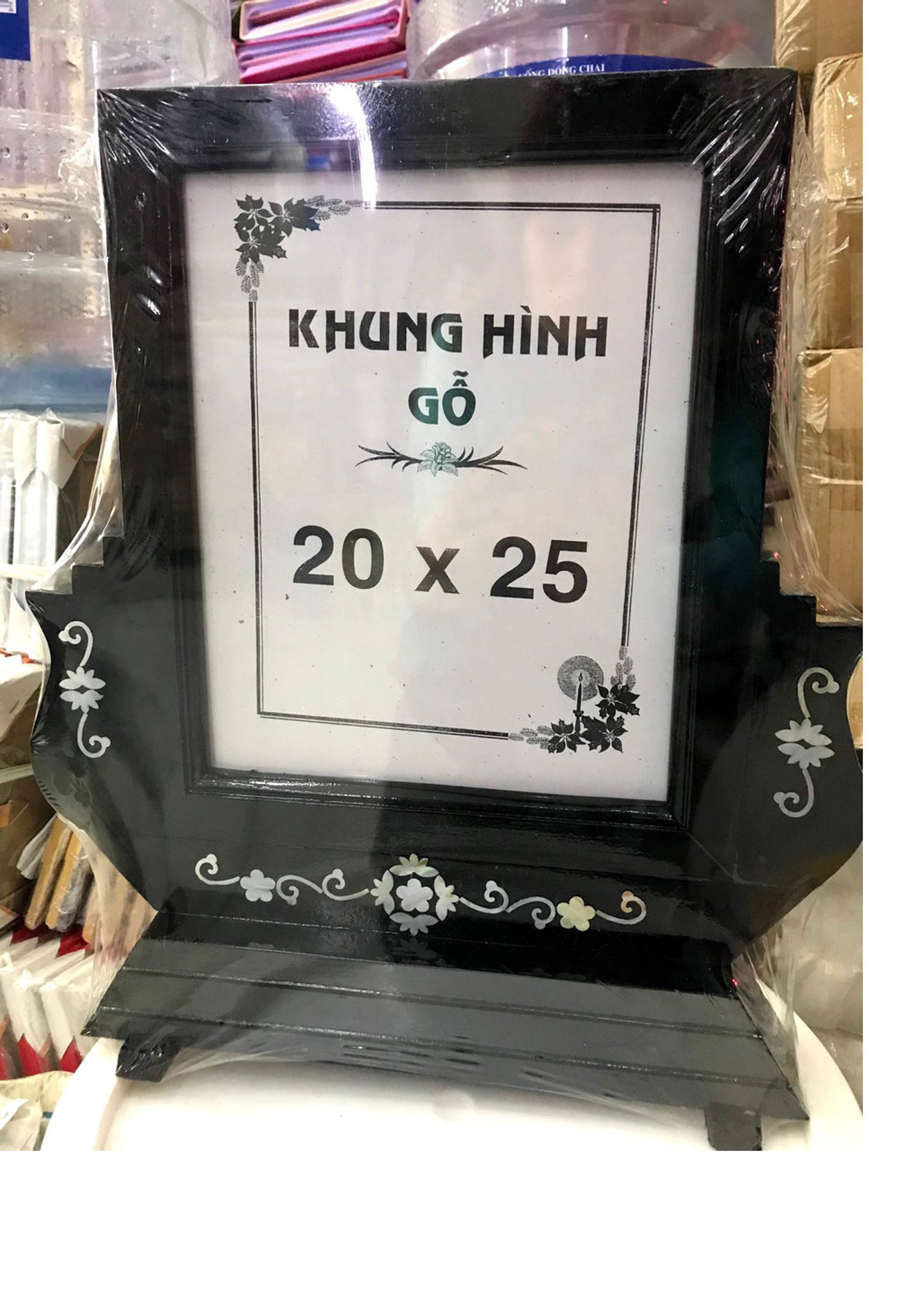 (HCM) Khung hình thờ ,khung ảnh gỗ thờ (20x25) (20x30)  trơn