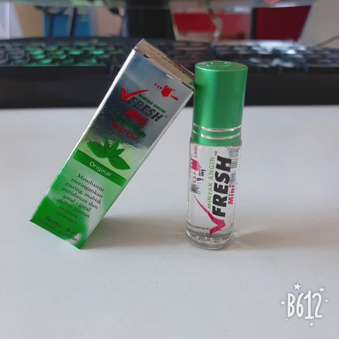 Combo 12 chai dầu gió vfresh hương Bạc hà 4ml