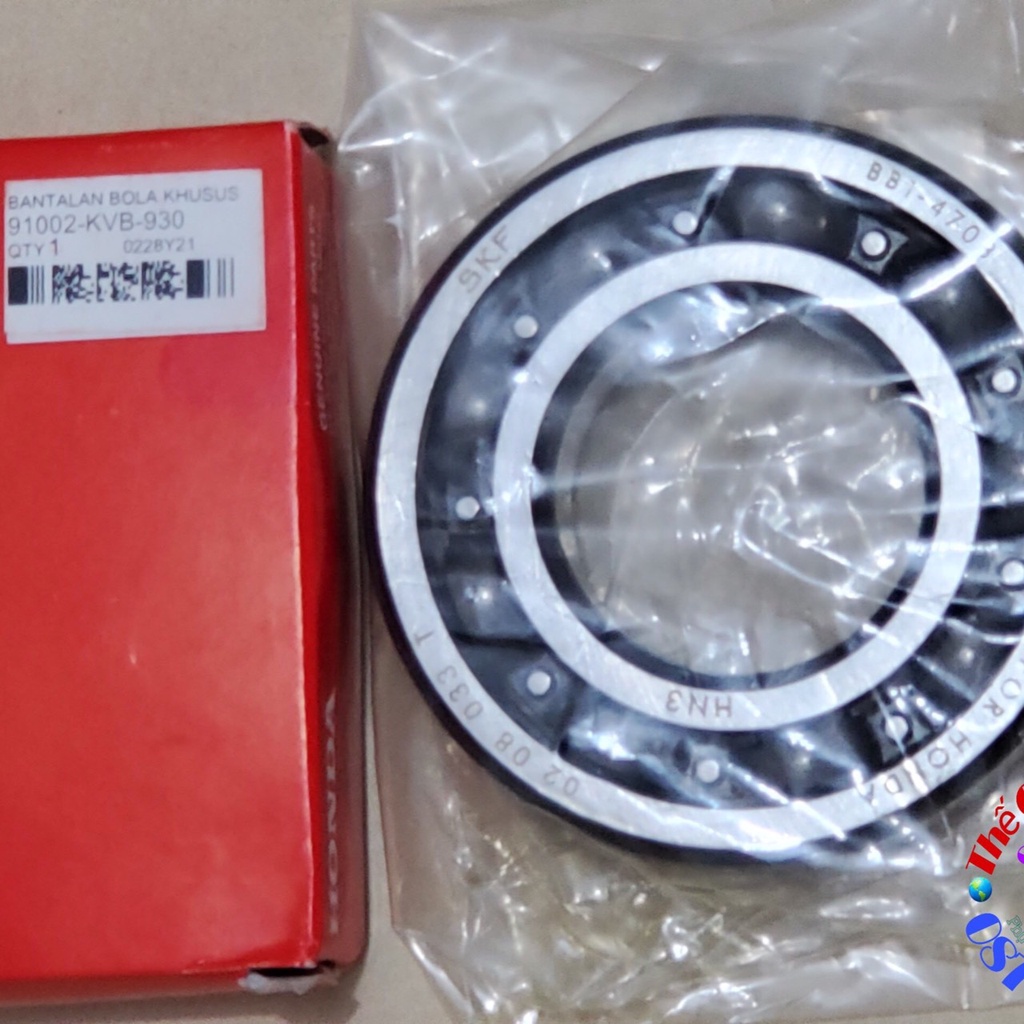 Bạc đạn dên lớn air blade zin honda nhập khẩu indonesia - 91002-kvb-930