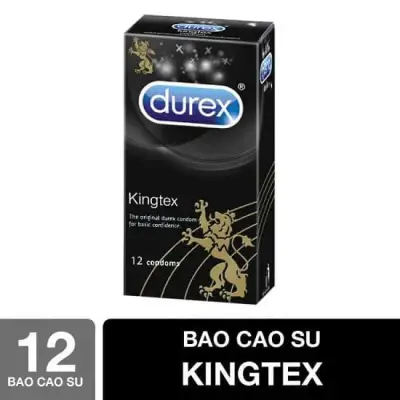 [HCM]Bao cao su Durex Kingtex om khit 12 pcs