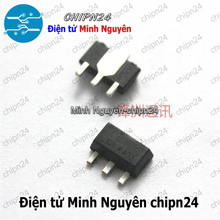 [4 con] (SOP) IC Dán AMS1117-3.3V SOT-89 (SMD) (AMS1117 3V3) - HH004228