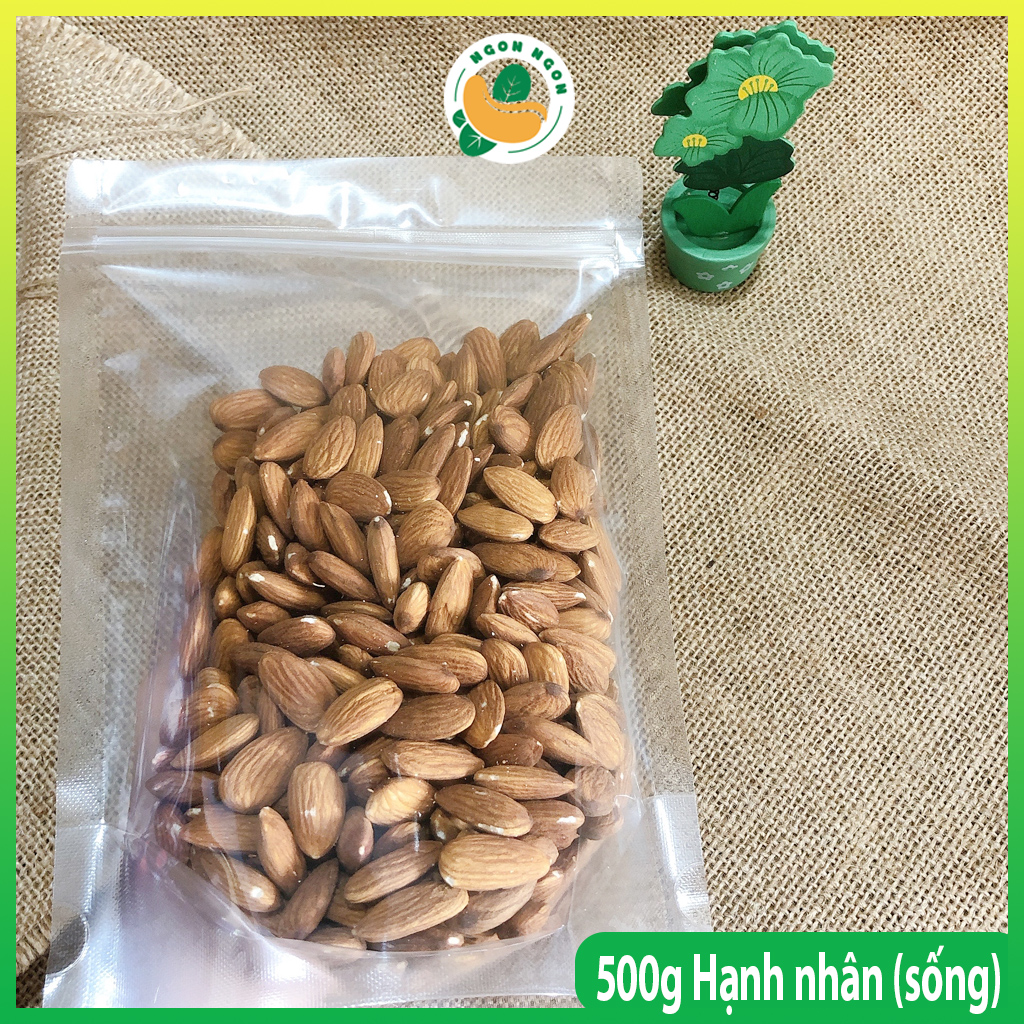 500g Hạnh nhân tươi Mỹ