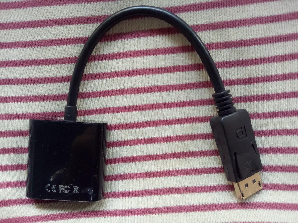 Cáp Chuyển đổi cổng Displayport ra cổng VGA