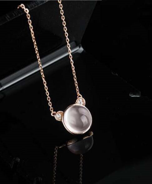 Dây chuyền mặt đá Lotus Stone Gấu