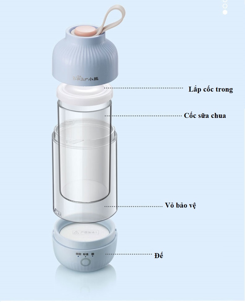 Máy làm sữa chua mini Bear