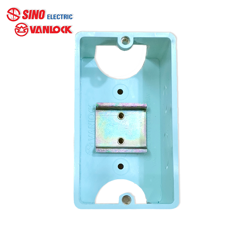 Đế âm nhựa dùng cho mcb fc2-63 sino vanlock