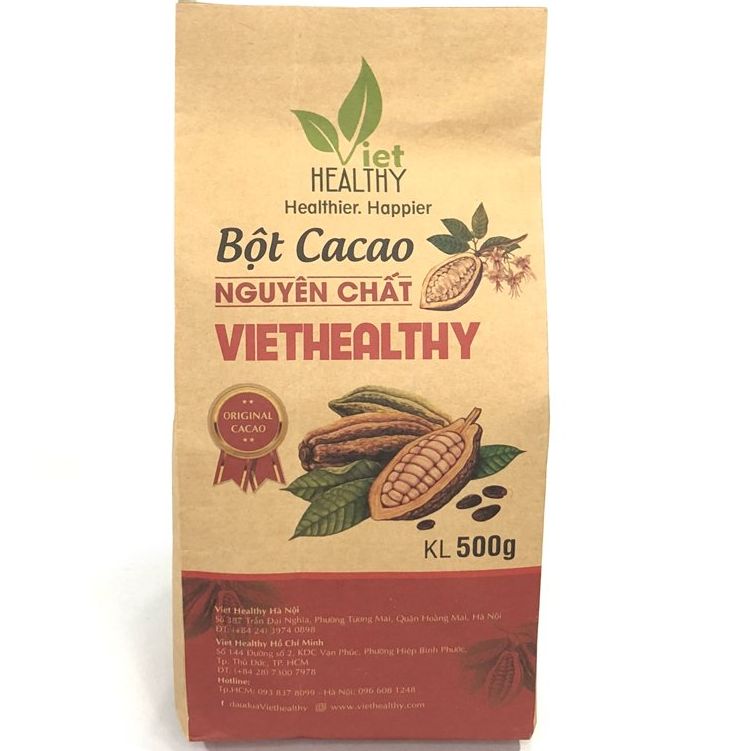 Bột Cacao nguyên chất 500g