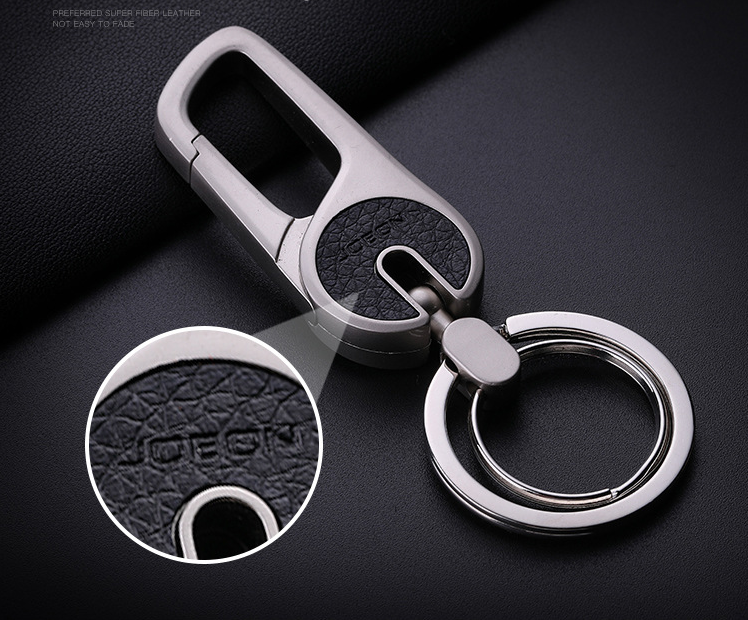 Móc khóa da cao cấp Jobon Car Keychain Sang trong