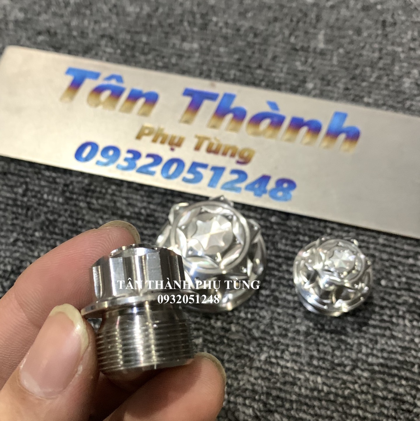 Bộ ốc chảng ba SONIC kiểu bông (bộ 3 con)