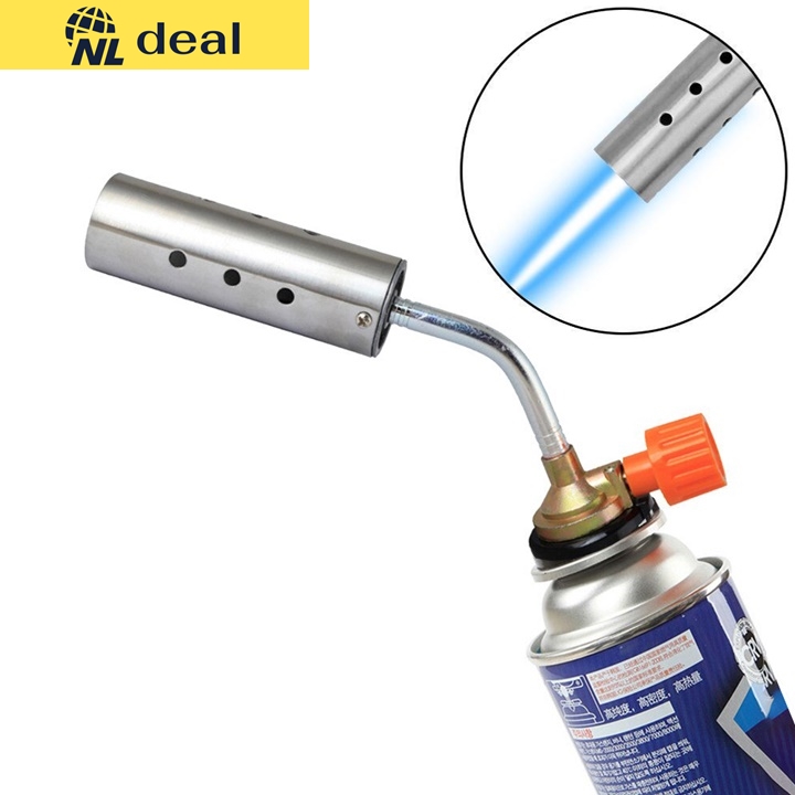 Nldeal đầu khò gas gắn bình gas mini model wy2008 có núm chỉnh nhiệt độ đạt mức nhiệt độ cao nhất 1350 độ c