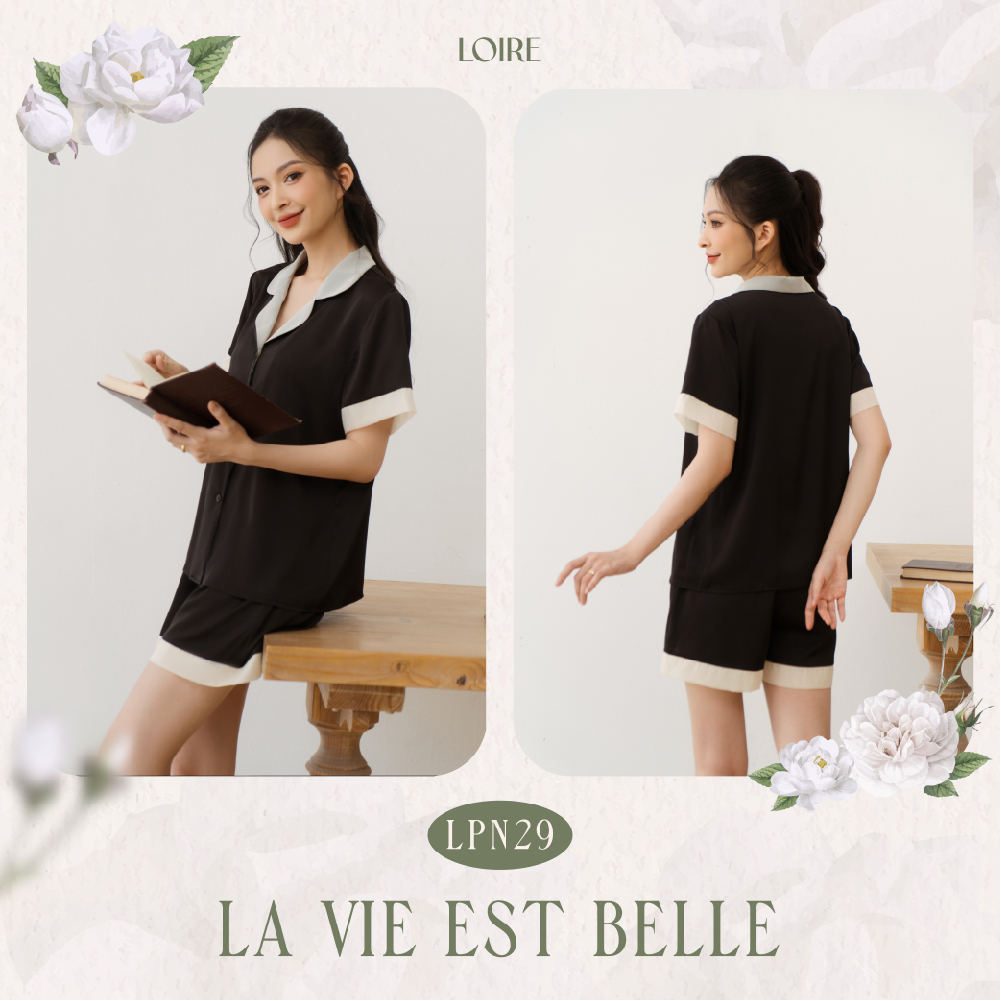 Bộ Pijama Basic Cộc Loirechic PCC07