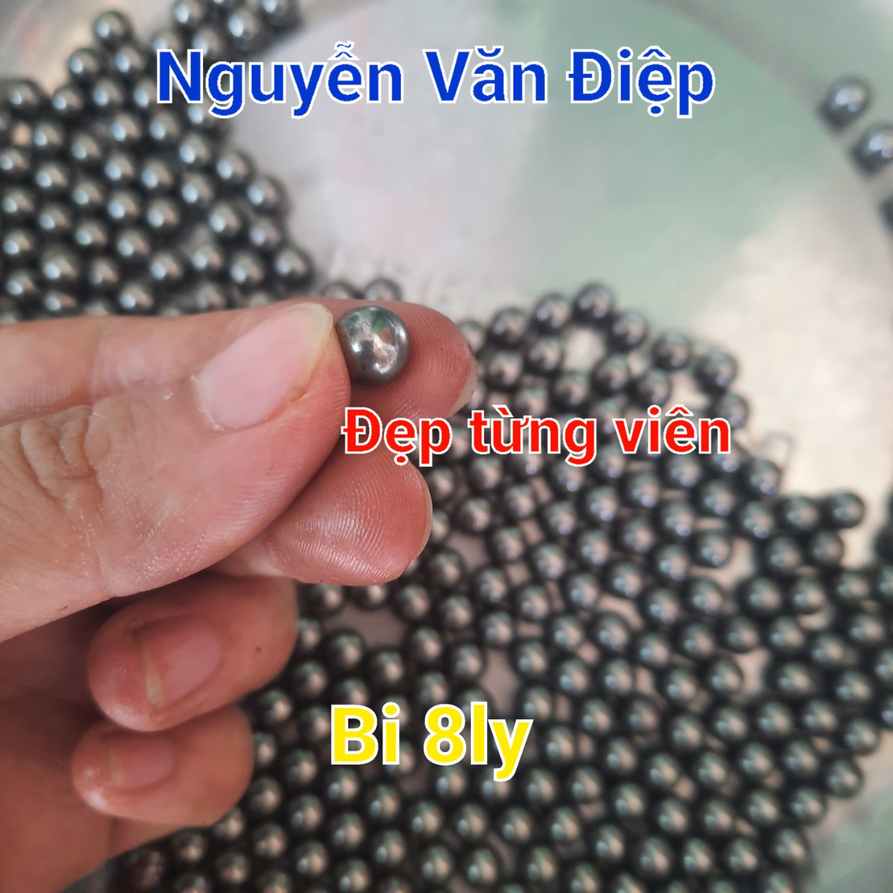 1Kg bi trục xe đạp cao cấp- bằng sắt đẹp từng viên, bóng trong tuỳ chọn kích cỡ 6ly, 7ly, 8ly