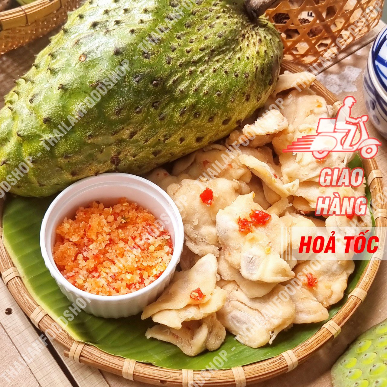 Mãng cầu sấy muối ớt lon 500gram