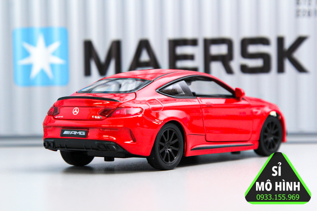 [HCM][ Sỉ Mô Hình ] Mô hình xe Mercedes C63 Coupe New 1:32