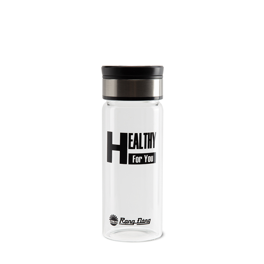 Bình nước thủy tinh Rạng Đông cầm tay dung tích 450 ml Model RD 045G1