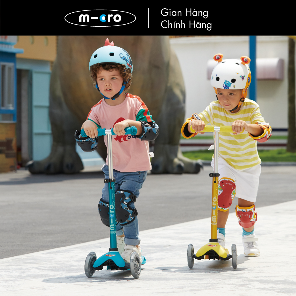 Xe trượt scooter Micro Mini Deluxe LED (phiên bản bánh xe đèn LED)