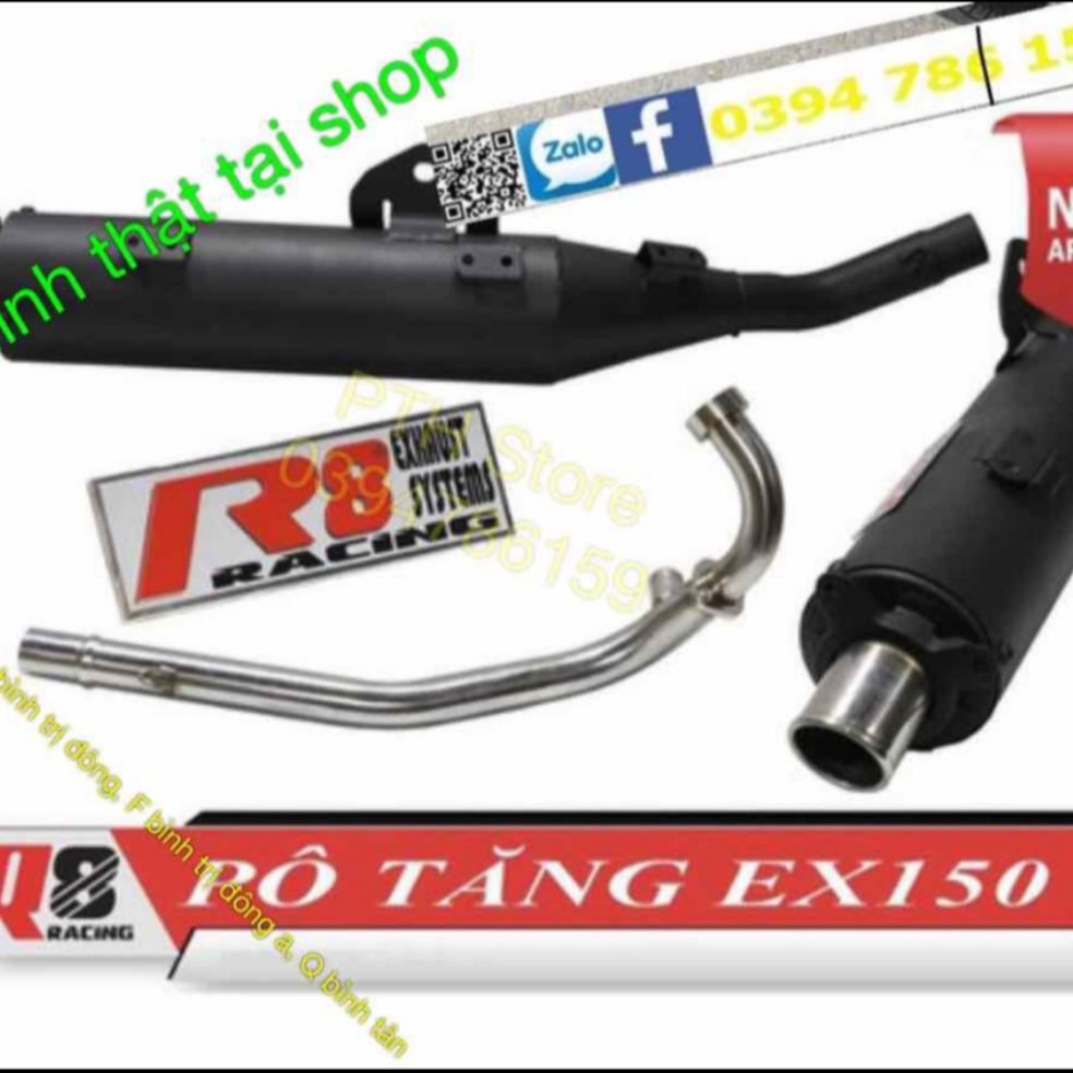 pô tăng R8 cho EXCITER 150