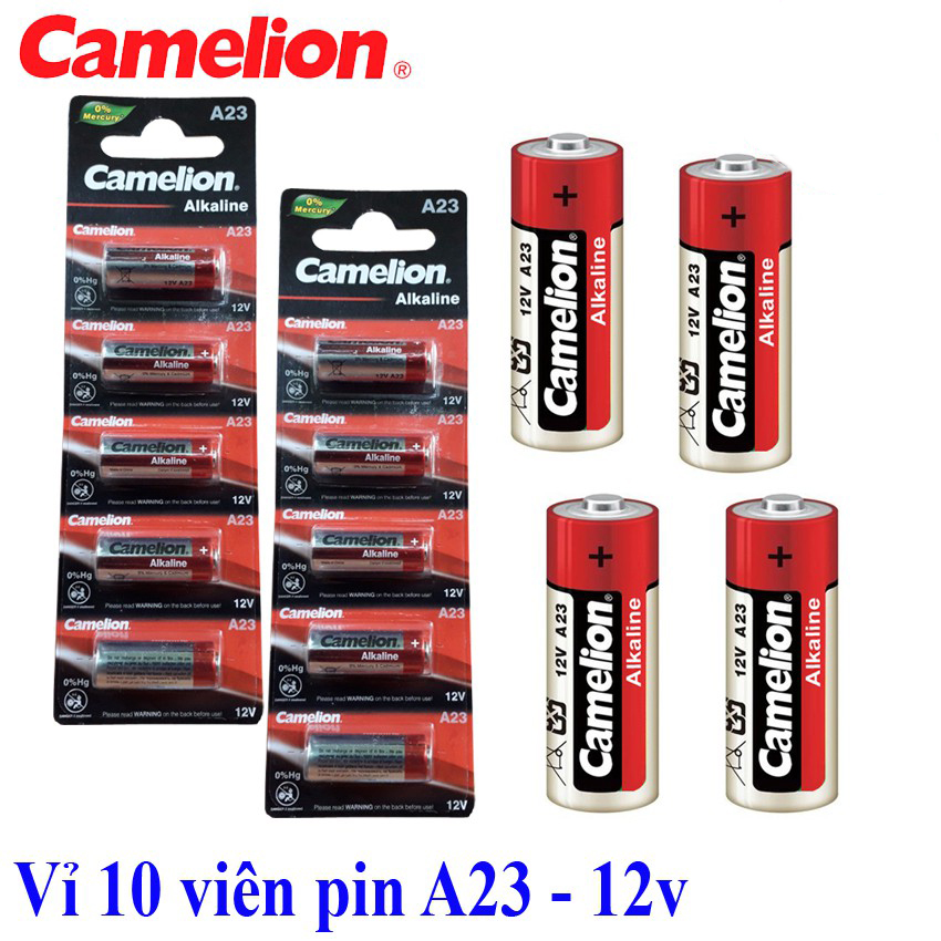 2 viên pin A23 Camelion Alkaline 12V cao cấp