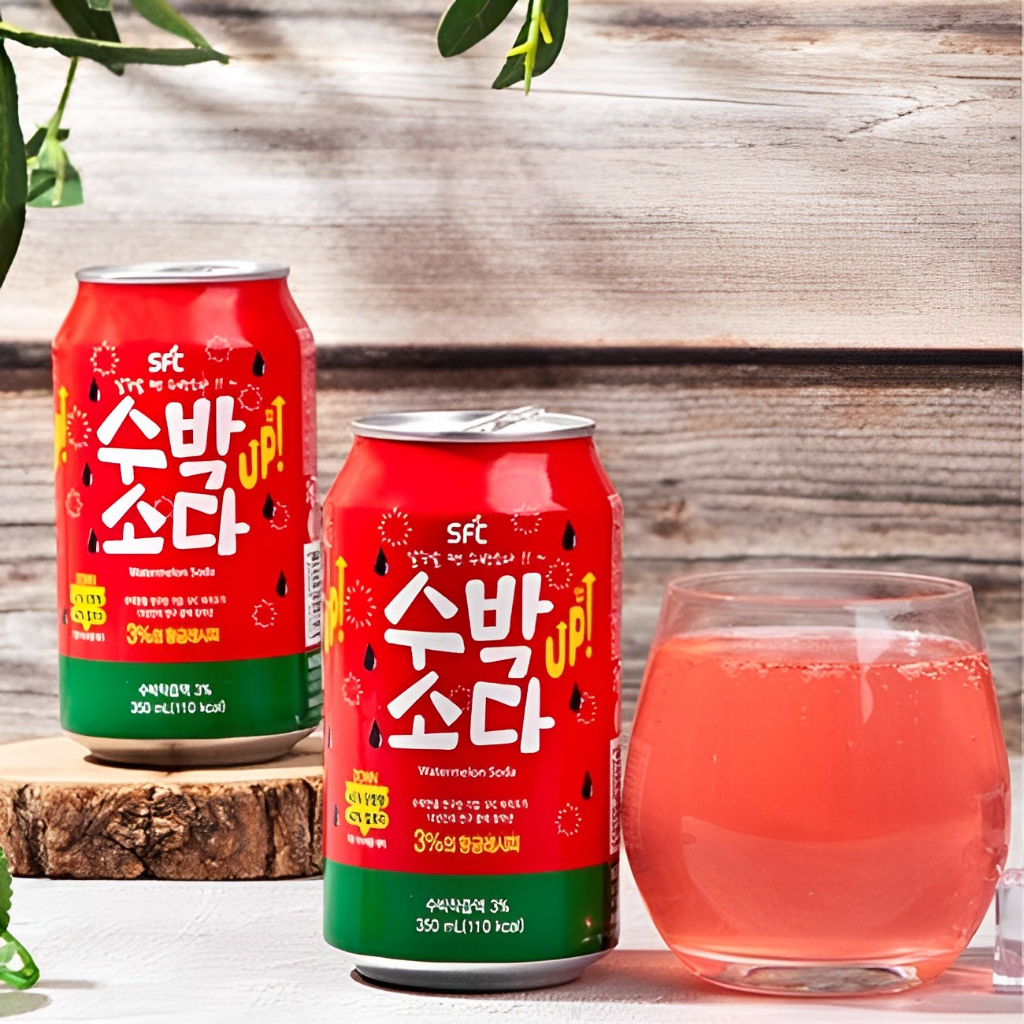 Nước soda vị trái cây Hàn Quốc SFC 350ml